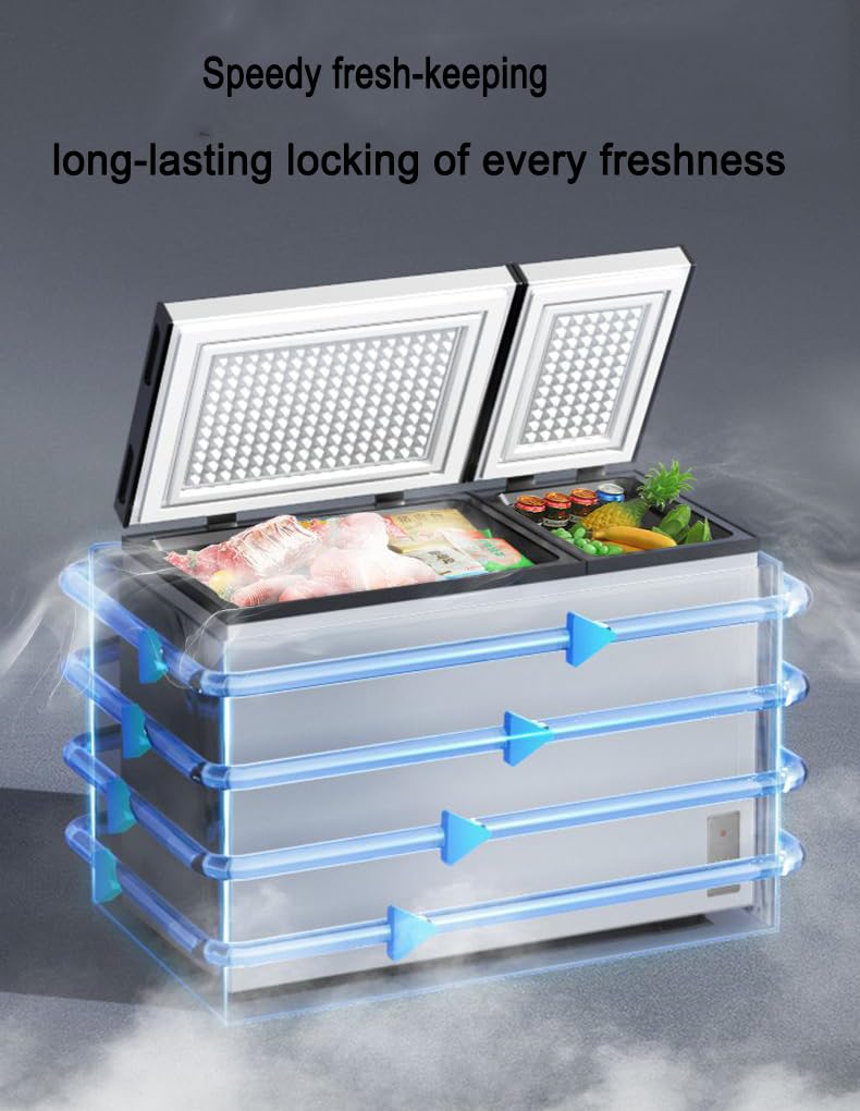 Amazon.com: GOODFINDS 7.0 Cubic Feet Chest Freezer with Removable